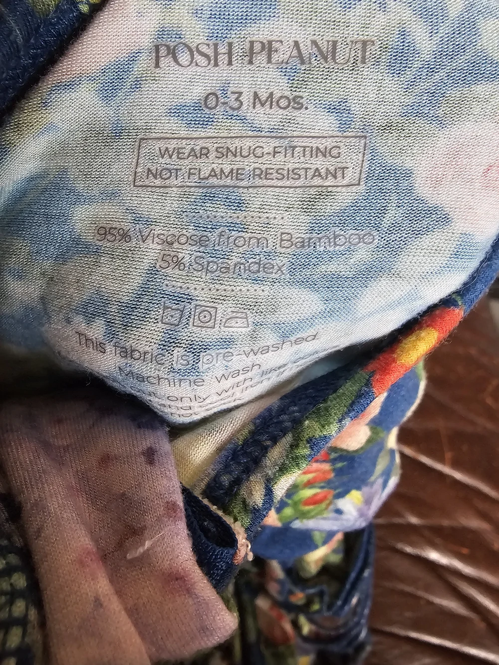 Posh Peanut Blue Floral Jumpsuit with Multicolor Blooms